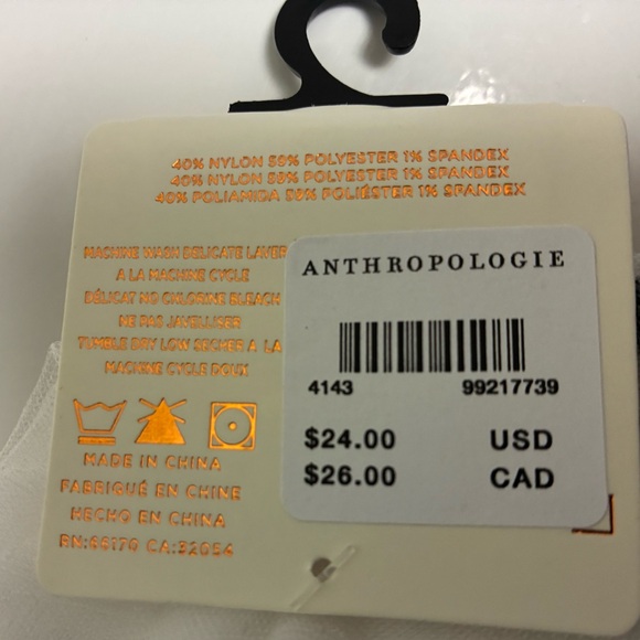 Anthropologie Silky Socks (NEW 2-pairs) - Picture 3 of 7